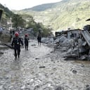 Avalancha en Quetame, Cundinamarca