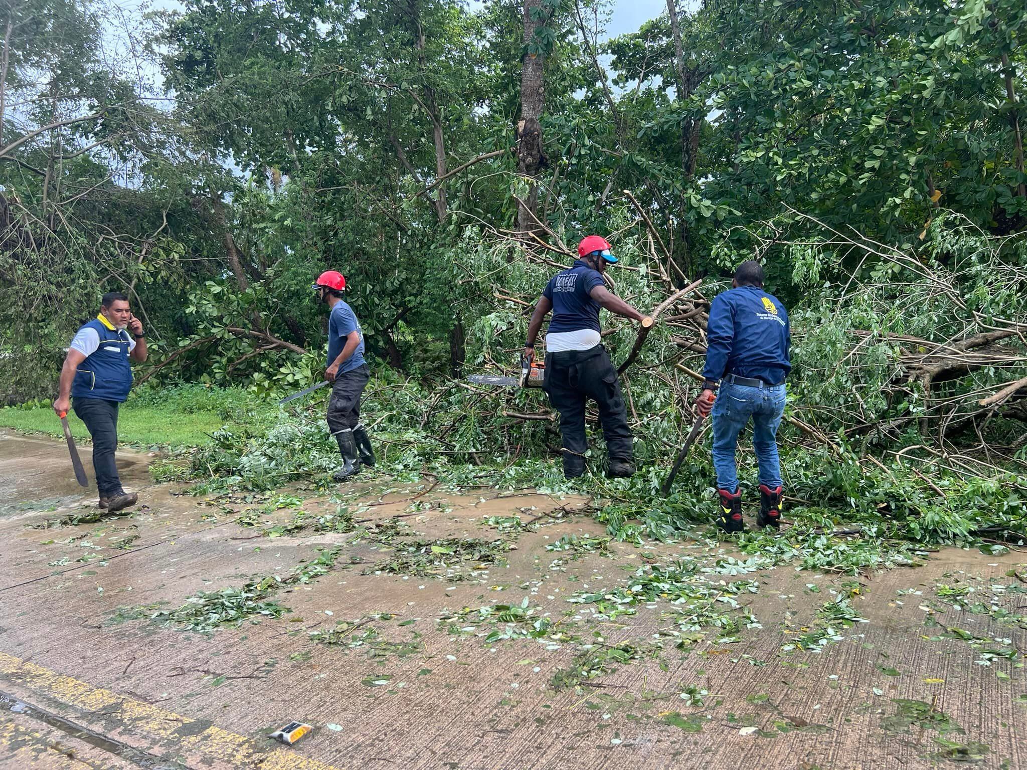Autoridades destacaron el paso del huracán Julia como leve.