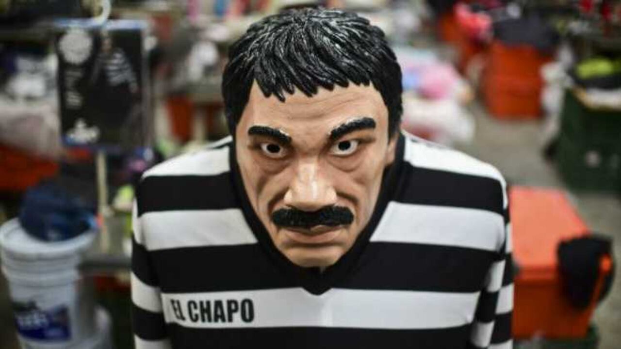 El disfraz de "El Chapo" Guzmán es uno de los más populares.