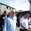 El ministro de Defensa, Iván Velásquez, visita Buenaventura en medio de la difícil situación de orden público que vive la ciudad. Foto: Aymer Andrés Álvarez fotorreportero El país