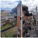 Incendios en Bosa.