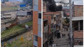 Incendios en Bosa.