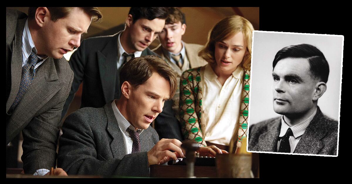 El actor británico Benedict Cumberbatch interpreta al matemático británico Alan Turing en la película 'El código enigma'. Turing jugó un rol clave y muy poco vitoreado en el triunfo de los aliados contra la Alemania nazi en la Segunda Guerra Mundial. Su final fue trágico.