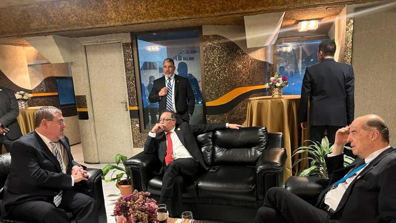 Gustavo Petro y Bernardo Arévalo.