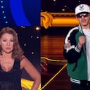 A Amparo Grisales no le gustó nada la actuación de Juandacho imitando a Feid.