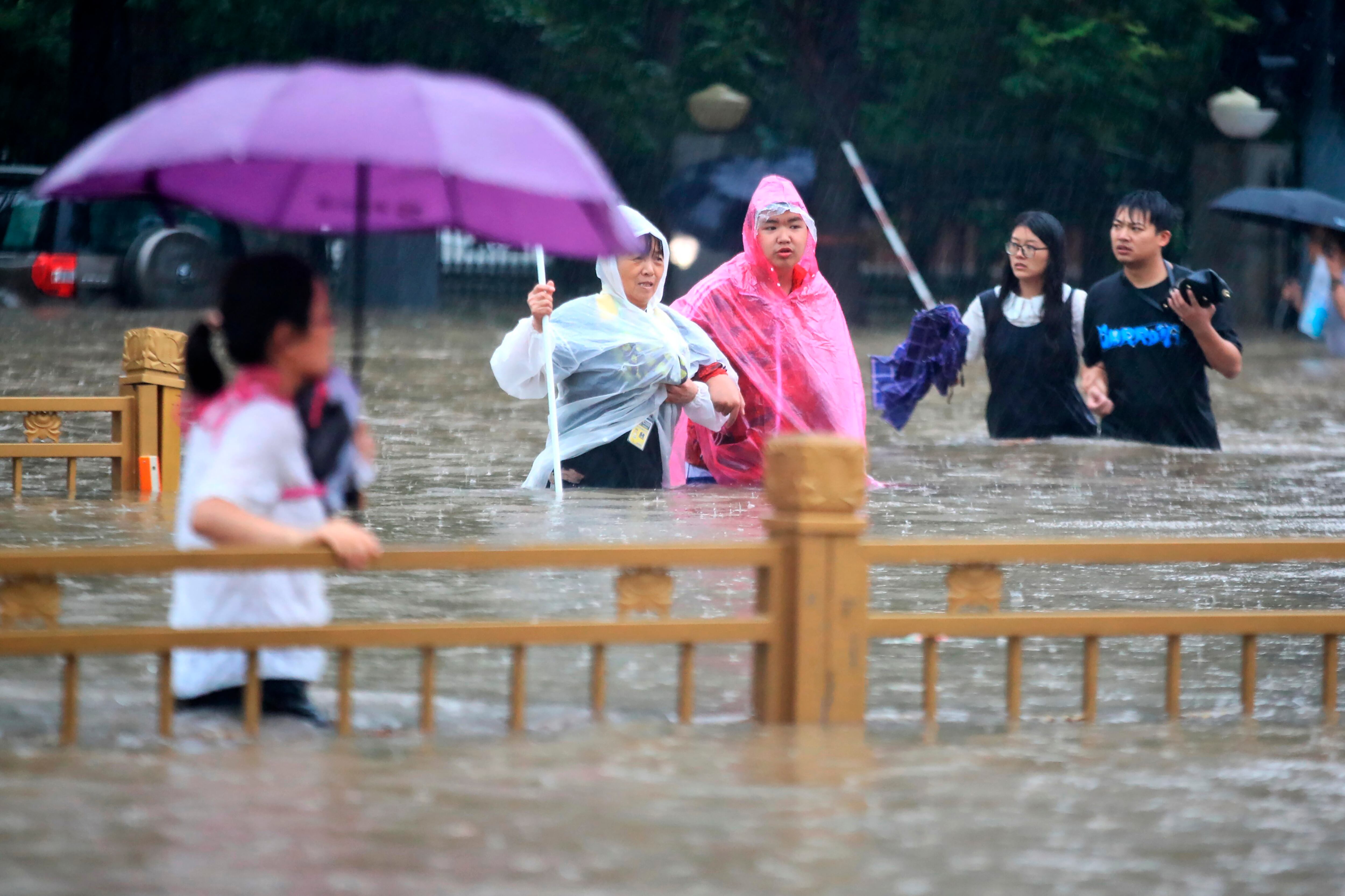 Lluvias en China