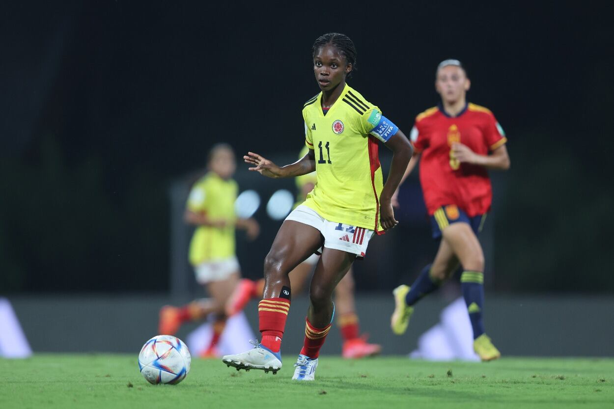 Linda Caicedo, jugadora de la Selección Colombia.