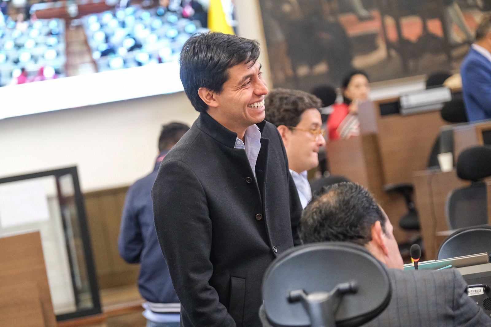 Secretario de Gobierno, José David Riveros