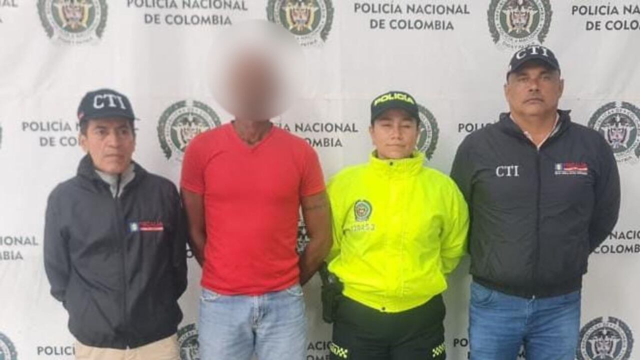 Hombre capturado por la Policía de Barranquilla.