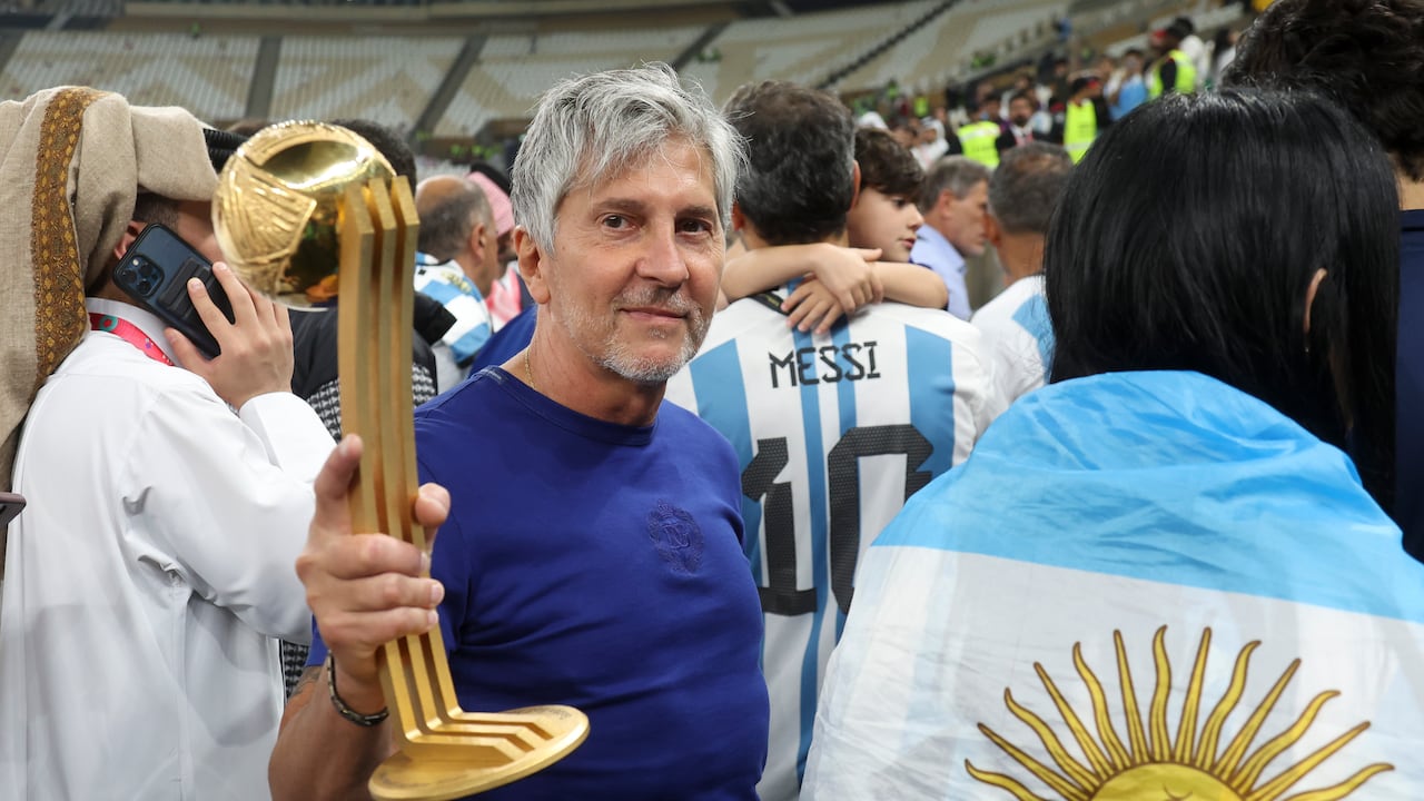 Jorge Messi, padre y representante de Lionel Messi.