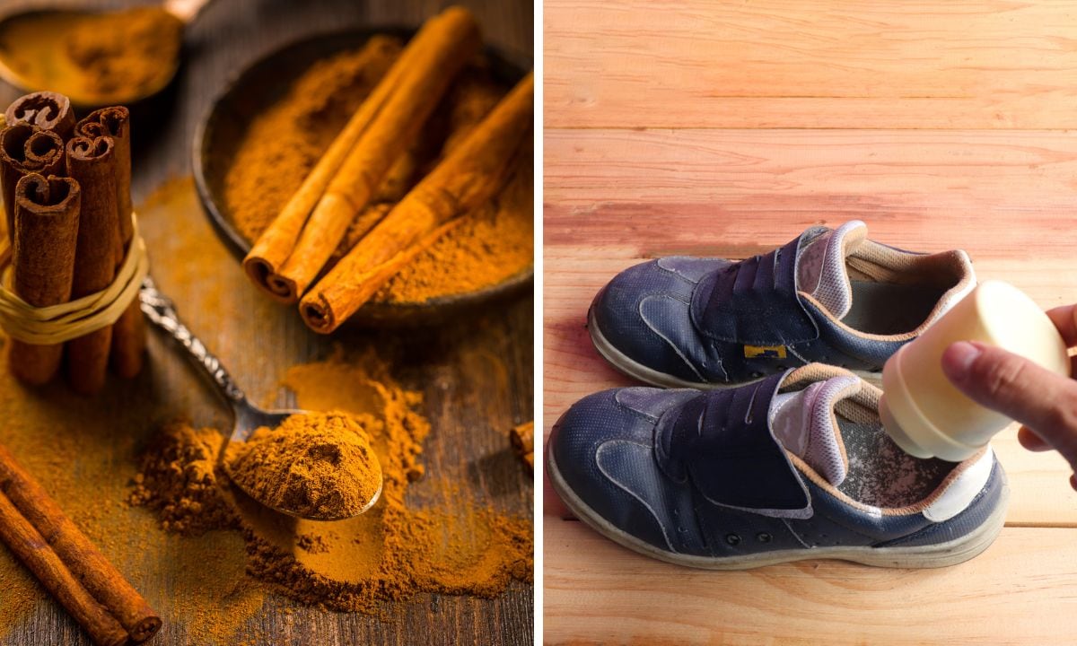 Echarle canela a los zapatos.