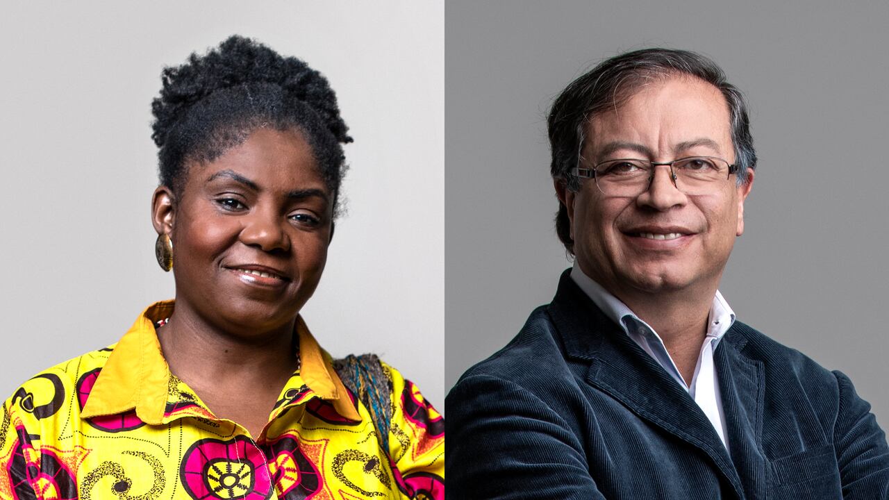 El presidente, Gustavo Petro, y la vicepresidenta, Francia Márquez, quienes están en el ojo del huracán por las lujosas compras.
Foto Juan Carlos Sierra