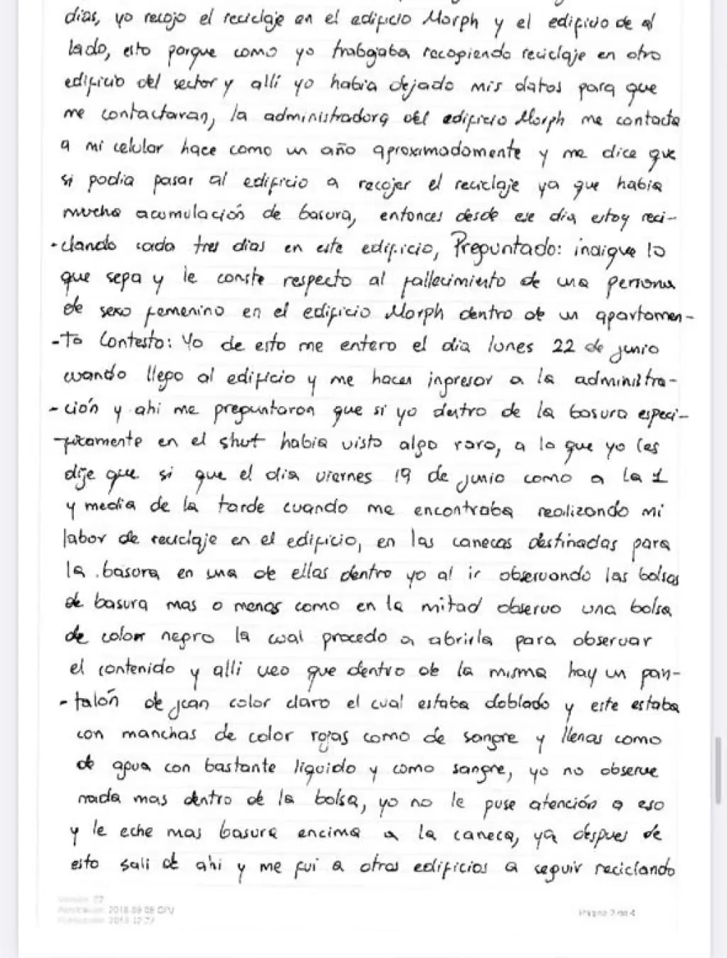 A medida que avanza el proceso en contra del británico se conocen más detalles y pruebas en su contra.