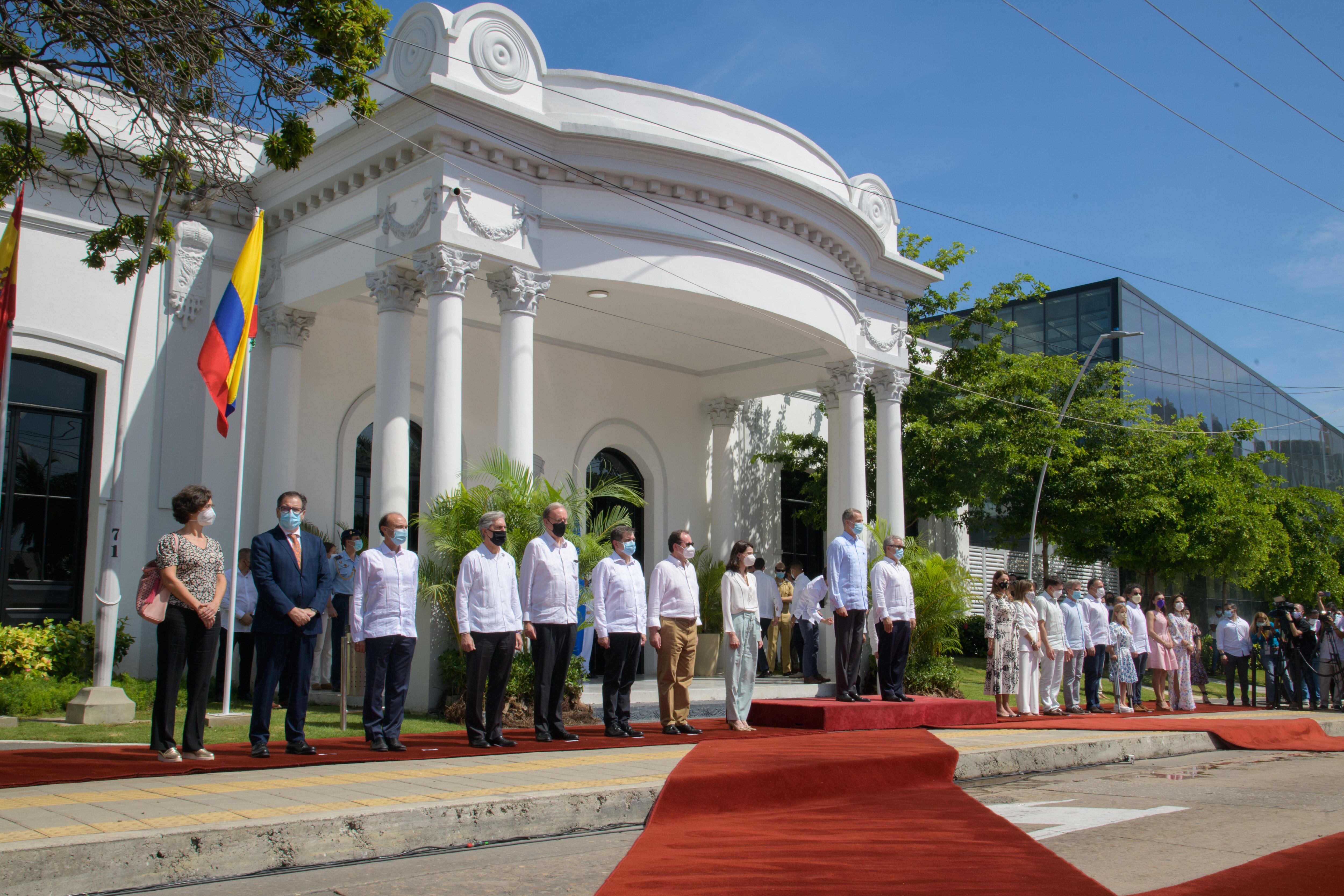 Rey de España, Felipe VI, en sus dos días de visita oficial a Colombia, Presidente Duque