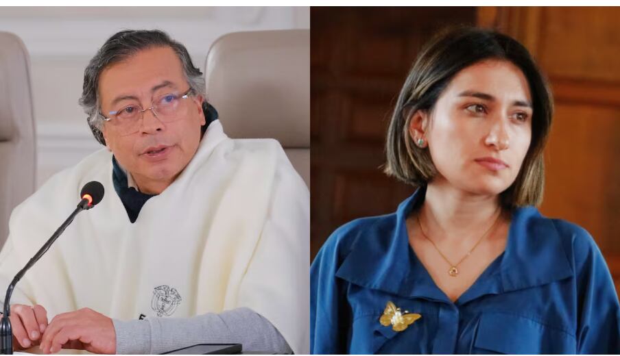 Gustavo Petro y Laura Sarabia