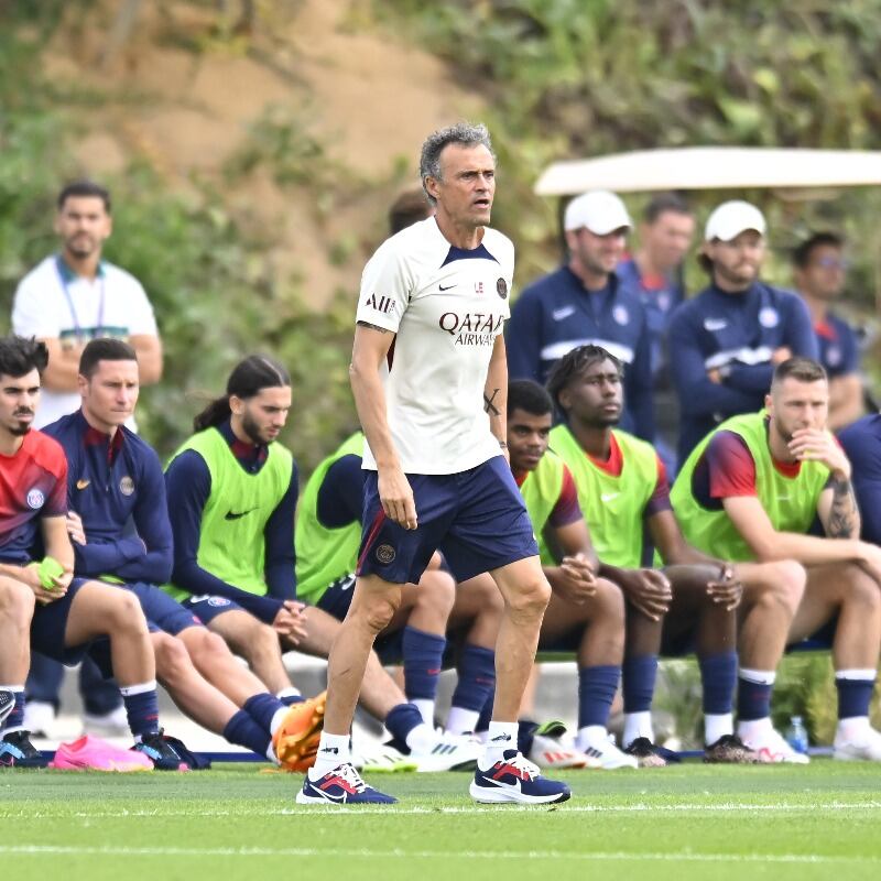 Luis Enrique, entrenador del PSG.