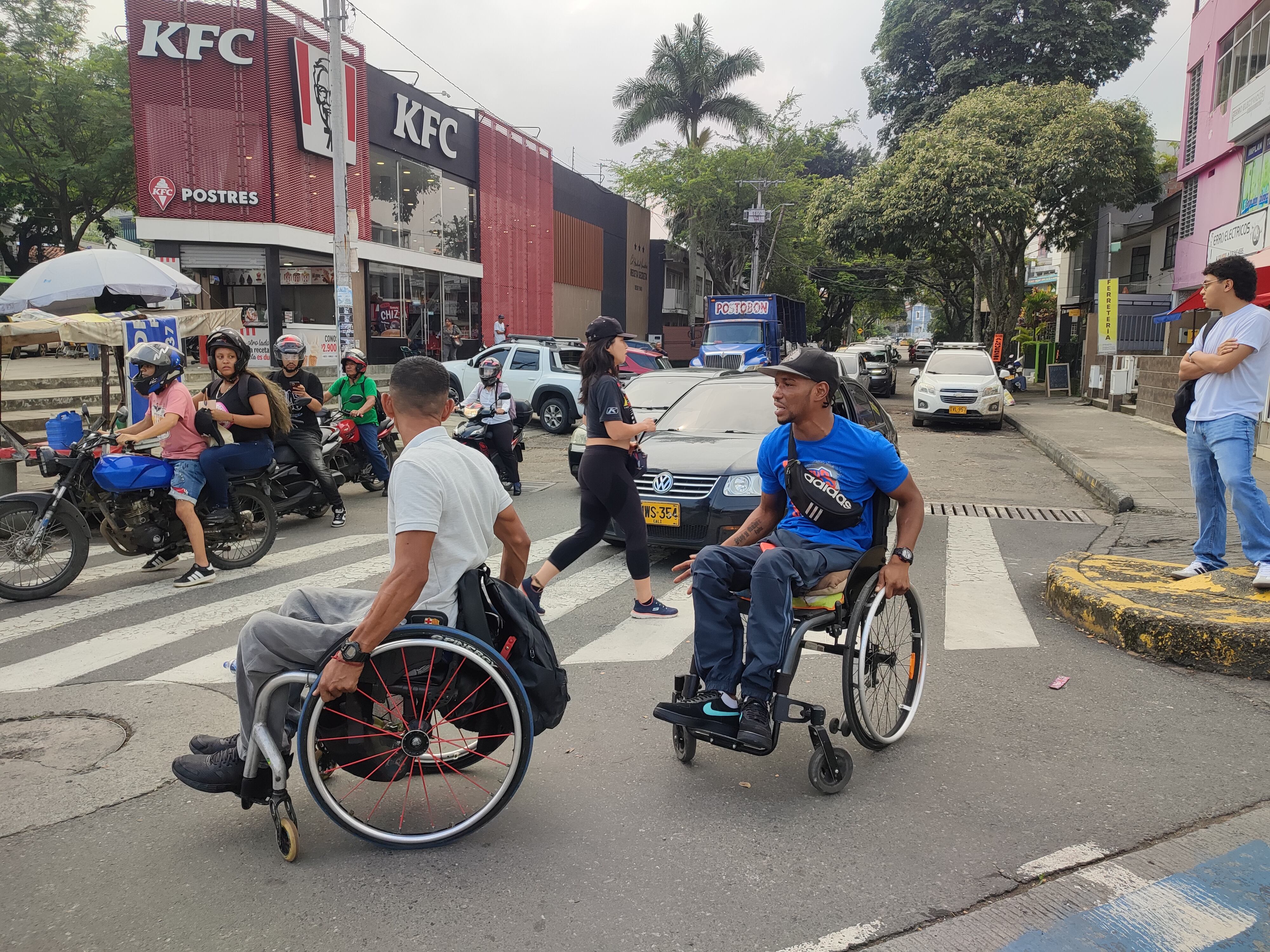 Bloqueos calle 5 CR 27 Emsanar