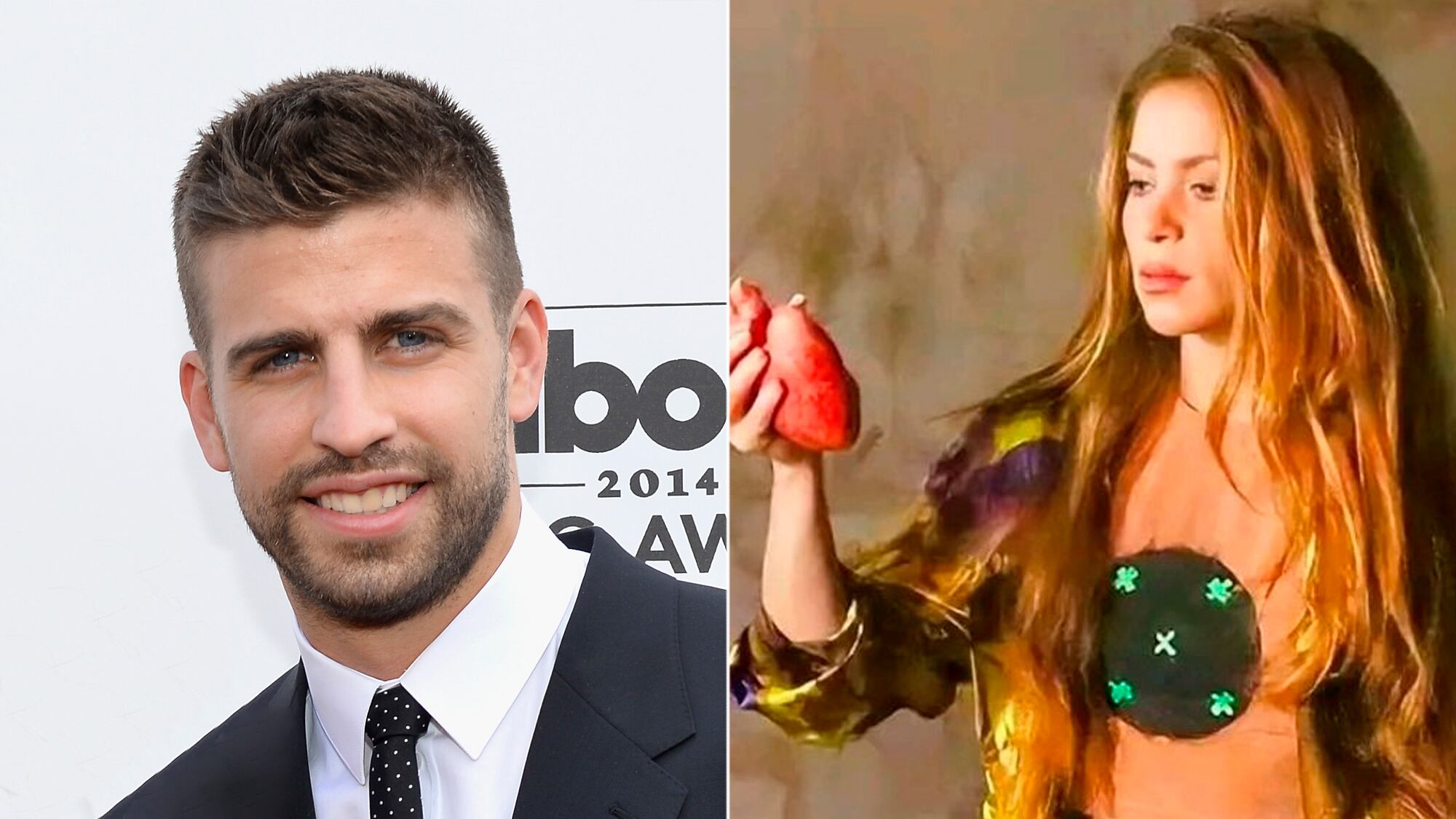 Shakira en monotonía y Pique