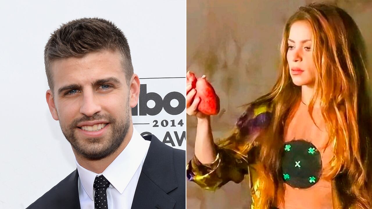 Shakira en monotonía y Pique