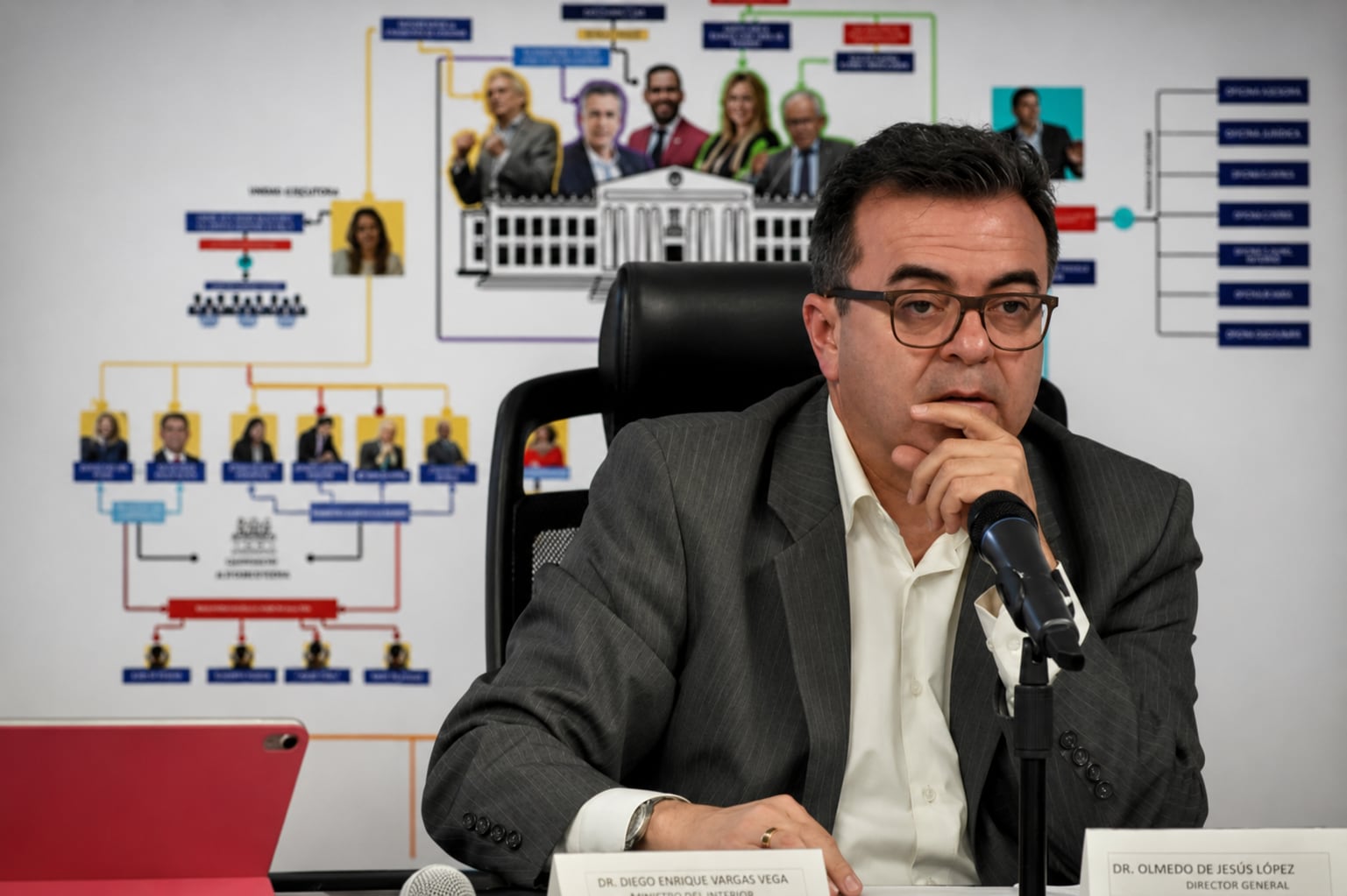 Olmedo López, exdirector de la UNGRD, aceptó dos cargos.