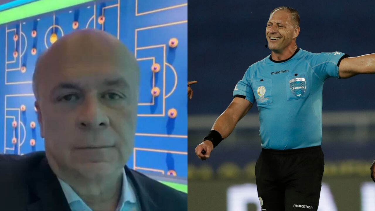 Carlos Antonio Vélez y Néstor Pitana