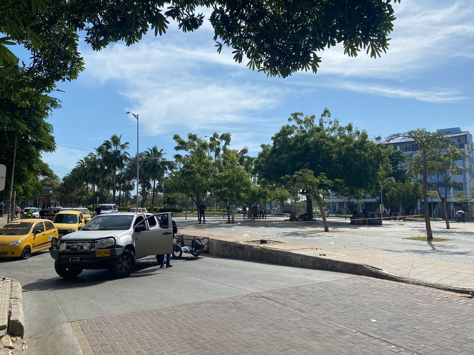 Así se encuentran las instalaciones de la Fiscalía en Barranquilla, tras la captura de Nicolás Petro.