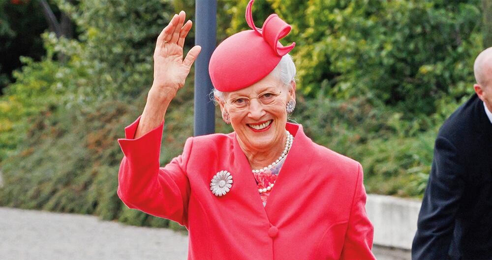 Margarita II de Dinamarca es ahora la monarca más longeva de Europa. 