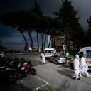 Por coronavirus en Italia, alertan de nuevo colapso hospitalario