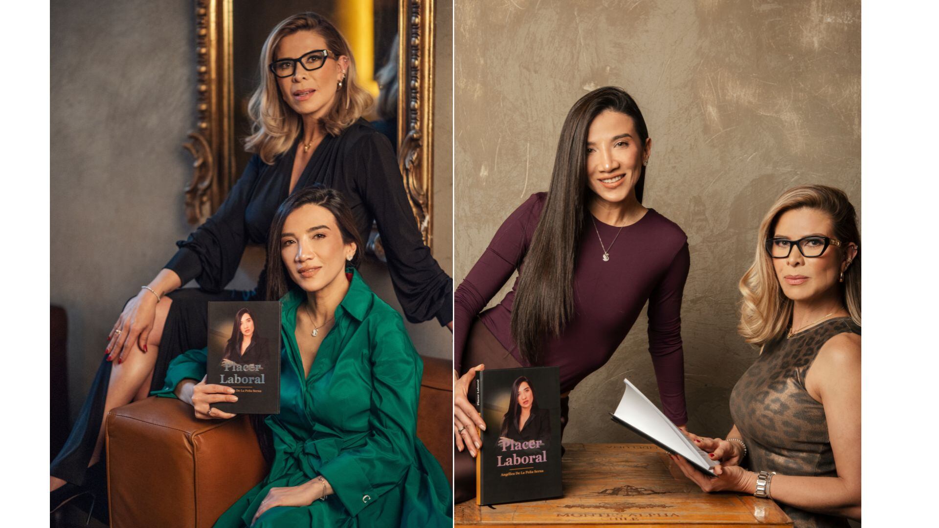 Angélica de la Peña, autora de 'Placer Laboral' y Carolina Ruiz, gerente gerente  de ITG.
