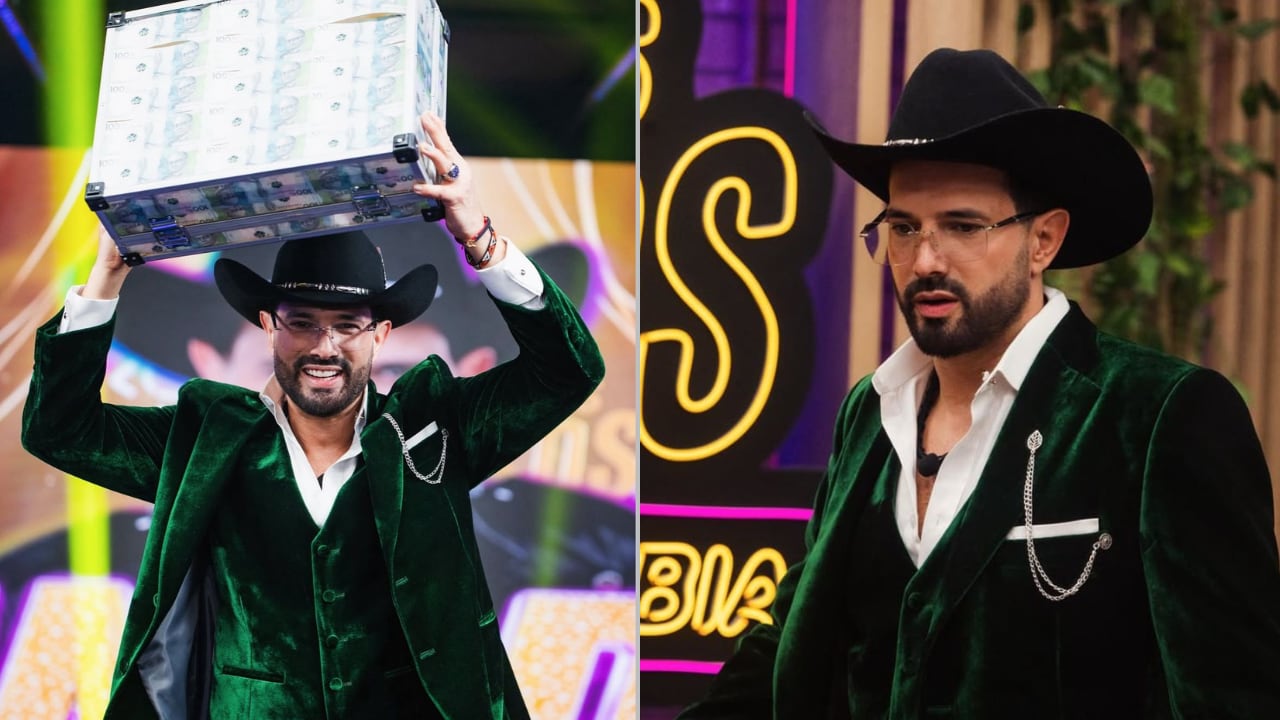 Alejandro Estrada, ganador de 'La casa de los famosos Colombia 3'.