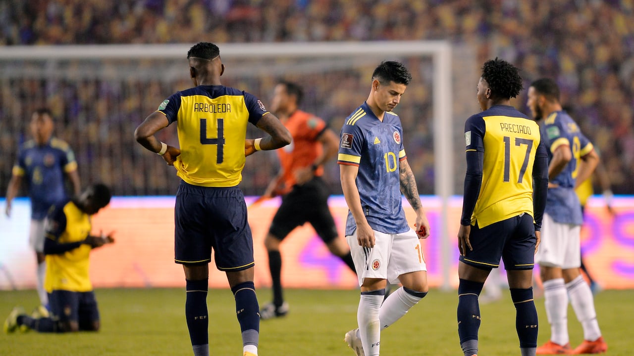 James Rodríguez marcó el único gol de Colombia en ese partido.