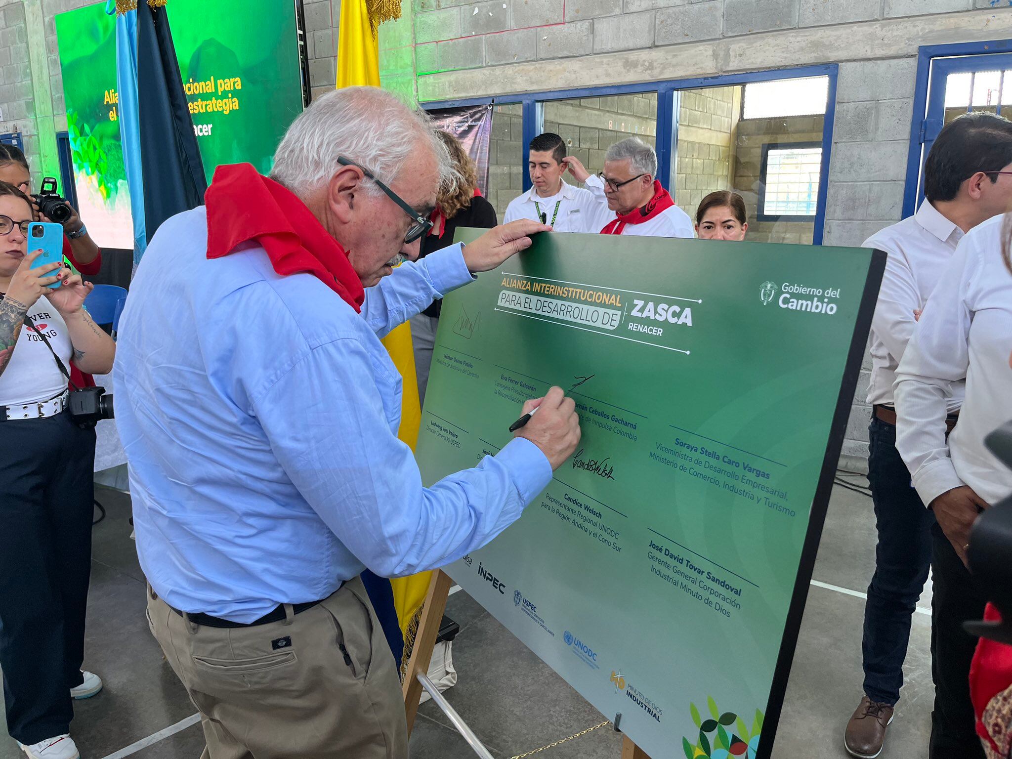 'Zasca Renacer', el programa que busca fortalecer las capacidades productivas y emprendedoras de más de 2.000 presos