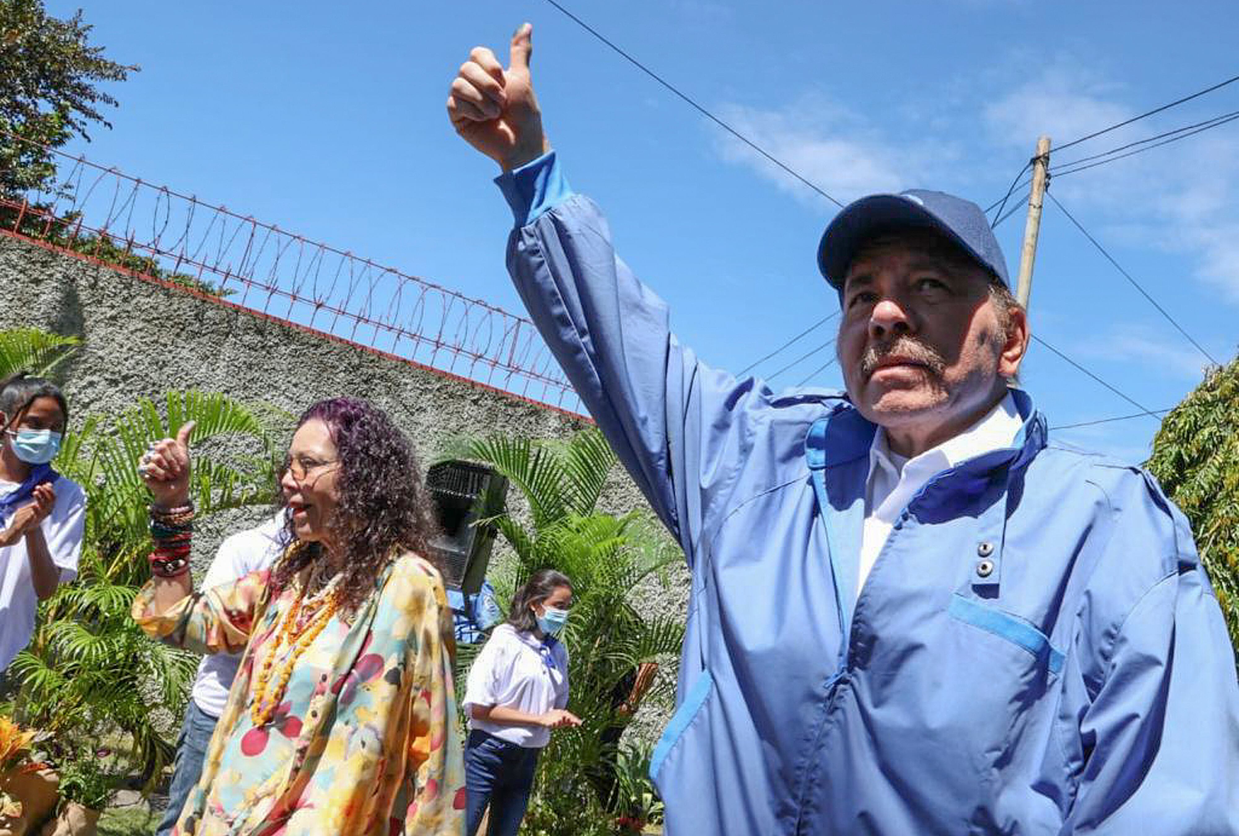 Daniel Ortega, presidente de Nicaragua