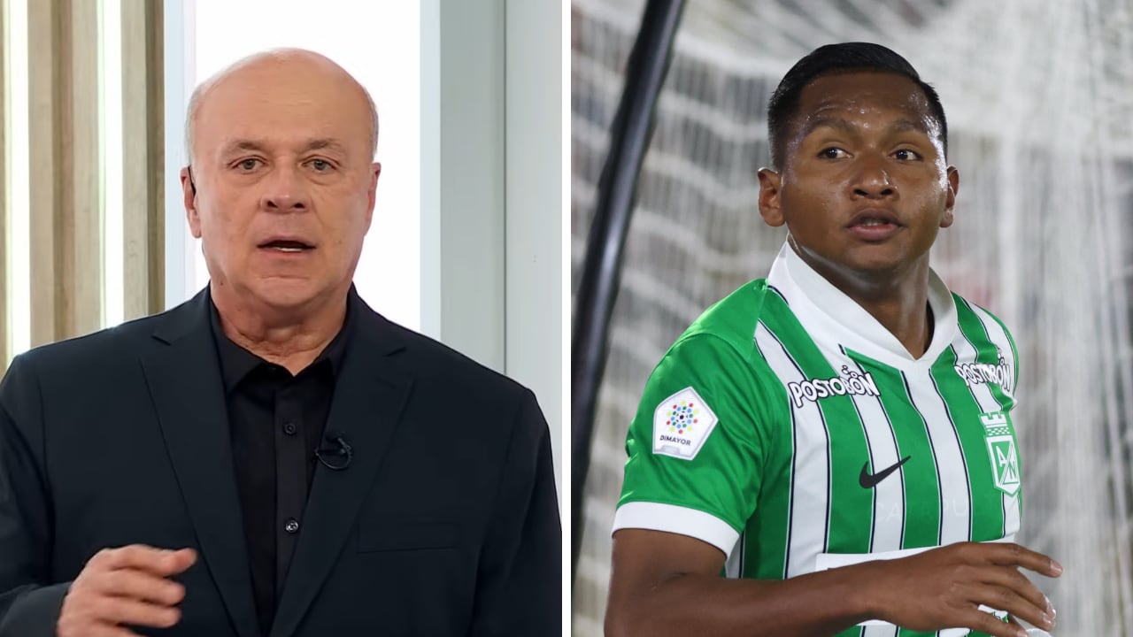 Carlos Antonio Vélez (izq.) dijo que Alfredo Morelos (der.) es uno de los que debería ser llamado a Selección Colombia.