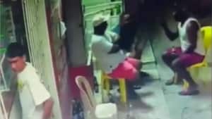 Las víctimas se encontraban departiendo en una tienda del barrio Olaya Herrera.