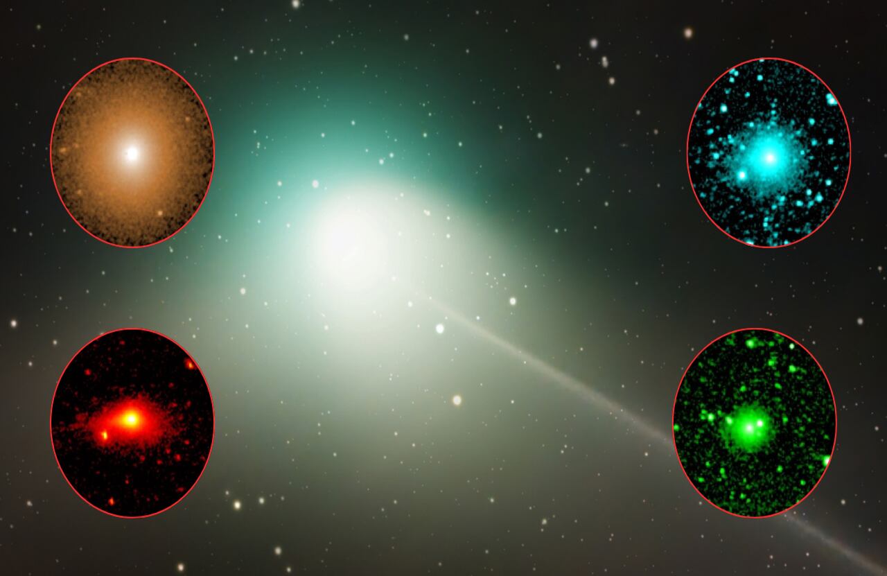 SPHEREx reveló metanol, cianuro y metano en un visitante del espacio profundo.