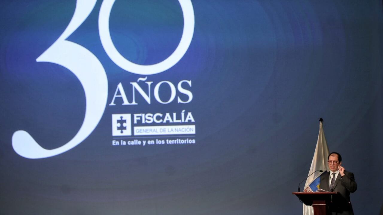30 años de la Fiscalia en el Teatro Colón evento con El Presidente Iván Duque y Fiscal General de la Nación Francisco Barbosa