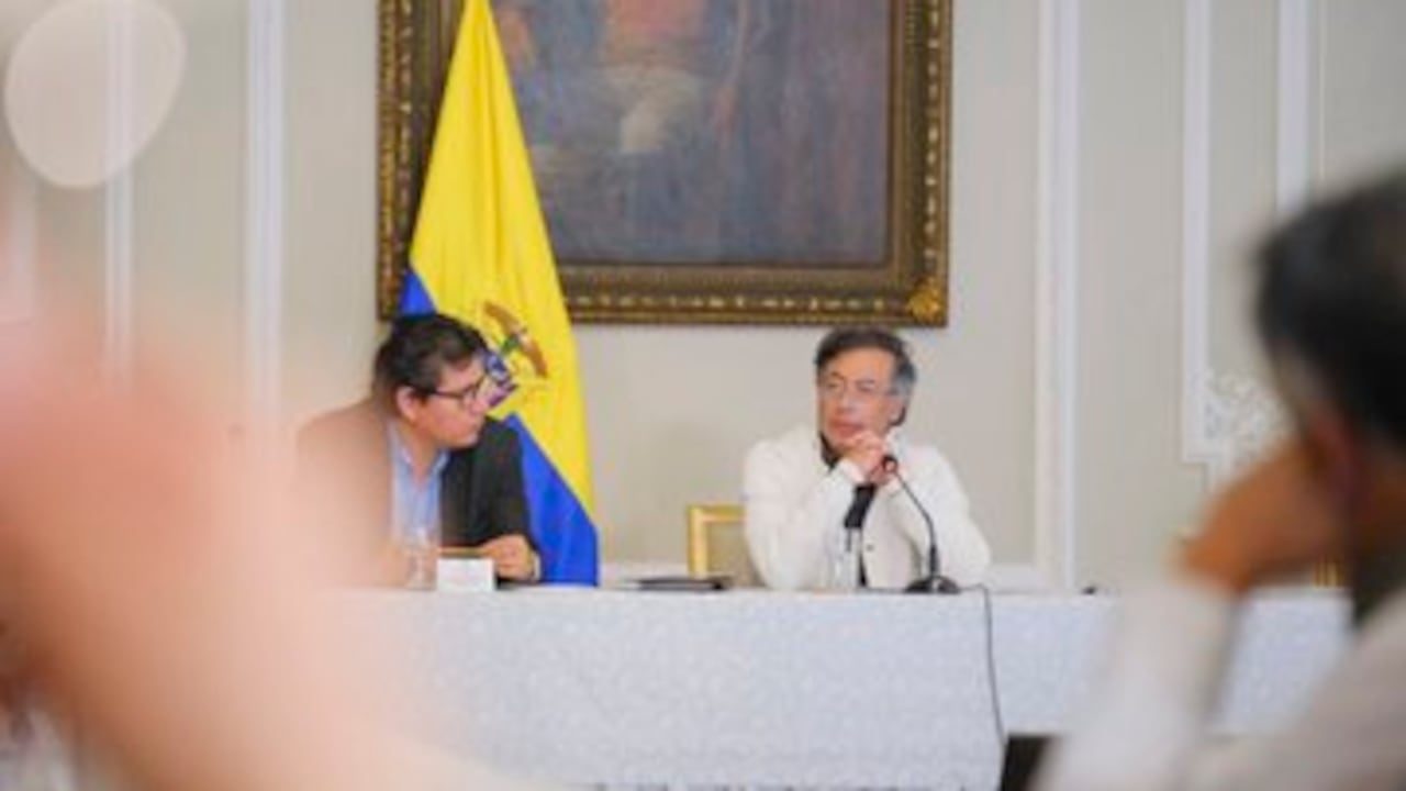 Reunión presidente Gustavo Petro con indigenas del Cauca