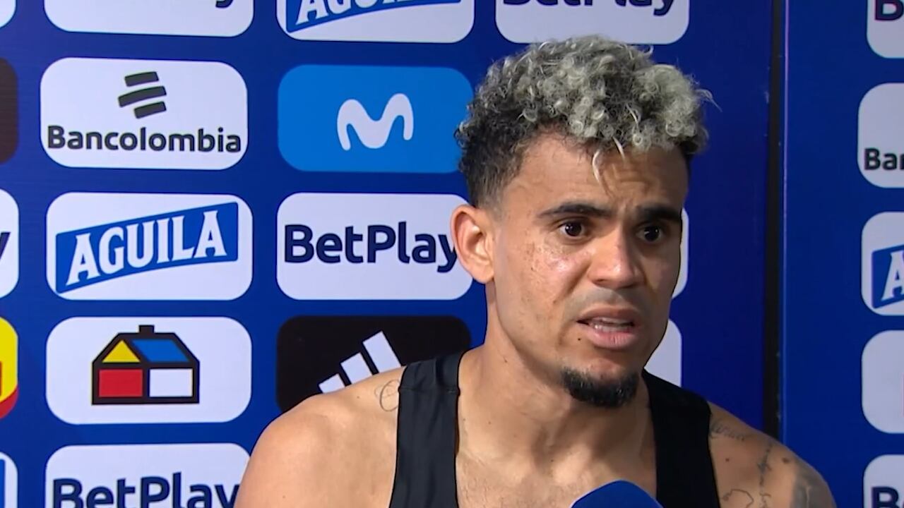 Luis Díaz habló tras la victoria de Colombia en el Metropolitano
