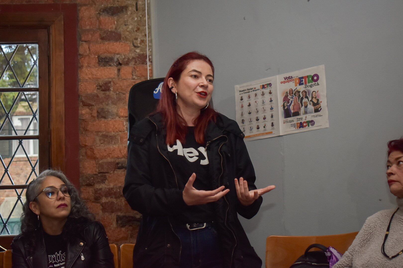 Heidy Sánchez, cabeza de lista del Pacto Histórico.