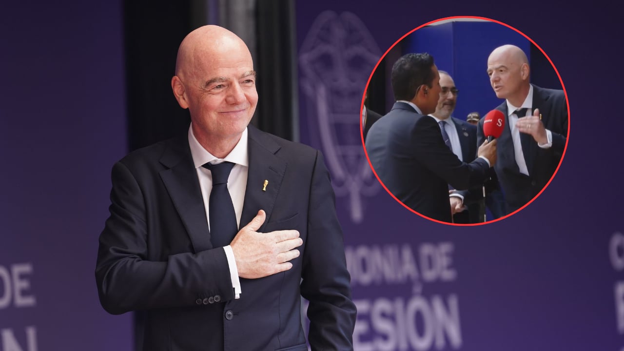 Gianni Infantino habló en exclusiva con SEMANA.