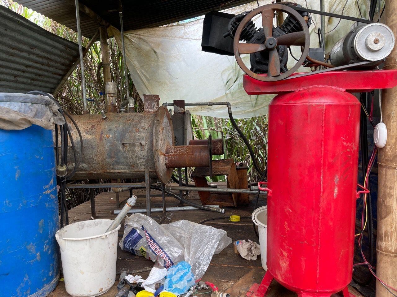 El complejo pertenecía a la disidencia Bloque Occidental Alfonso Cano.