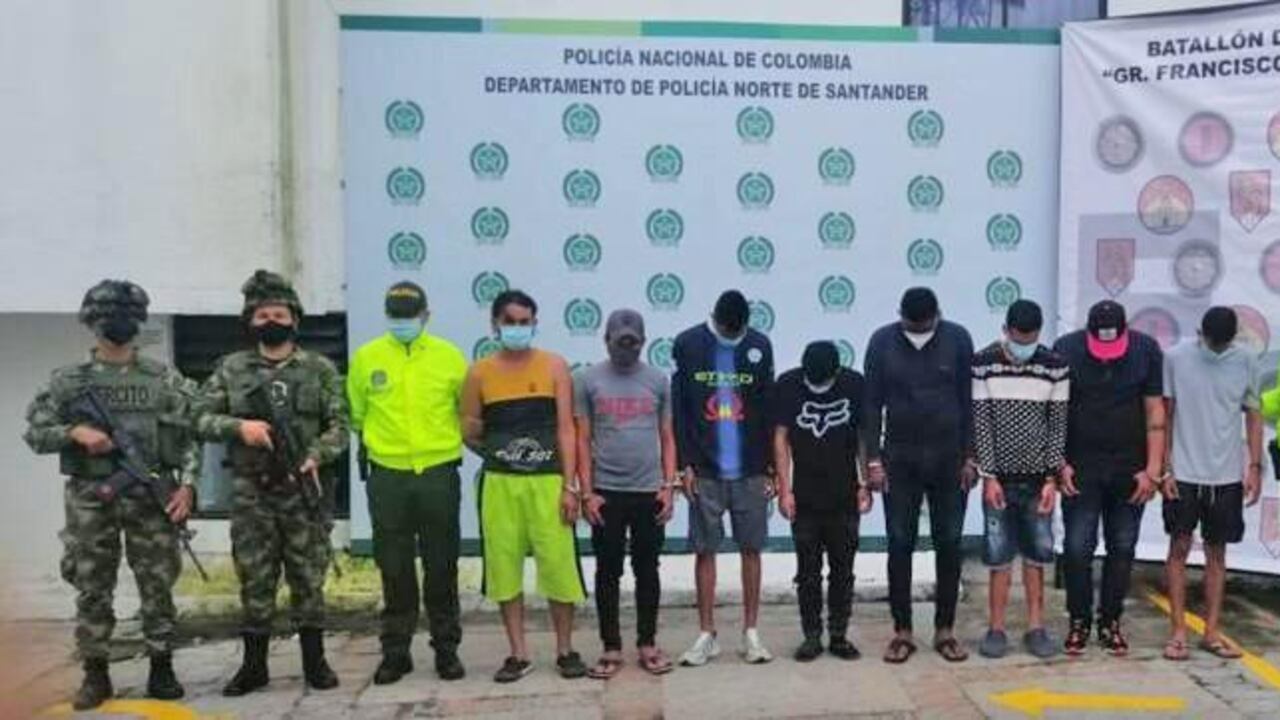 A la cárcel Los Chamos, delincuentes que asesinaban para robar motos en el departamento de Norte de Santander.