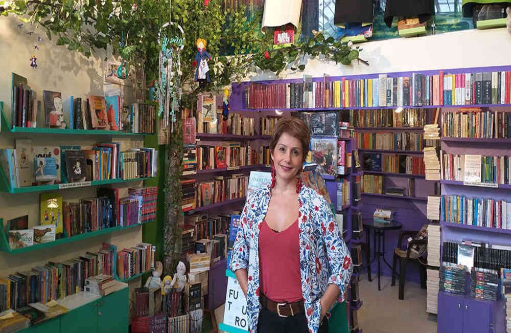 La Librería Árbol de Libros siempre fue un negocio exitoso desde su apertura en 2018. De acuerdo con Claudia Morales, su fundadora, no pasaba un día sin vender. Nunca se imaginó que dos años después, la pandemia la llevaría a la quiebra. Foto: cortesía. 