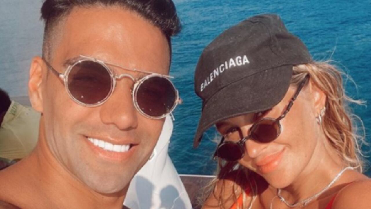 Falcao García y Lorelei Tarón se casaron en 2007.