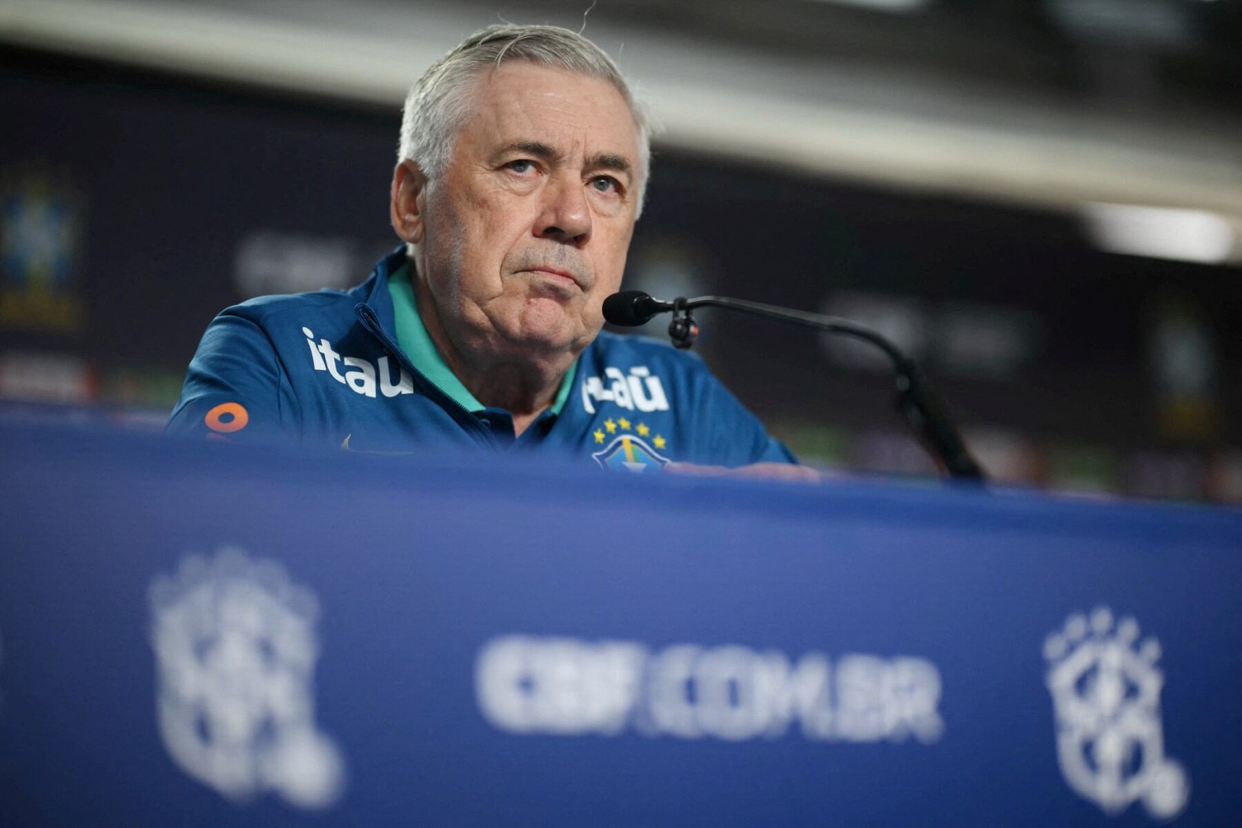 Carlo Ancelotti DT de Brasil