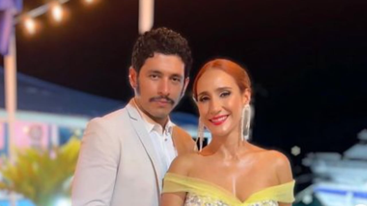Chichila Navia y Santiago Alarcón, una de las parejas más famosas de la farándula nacional - Foto tomada de Instagram @chichilanavia