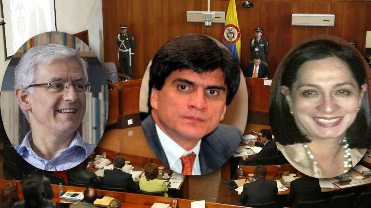 Rodolfo Arango, Antonio José Lizarazo y Martha Paz son los tres aspirantes a la Corte Constitucional