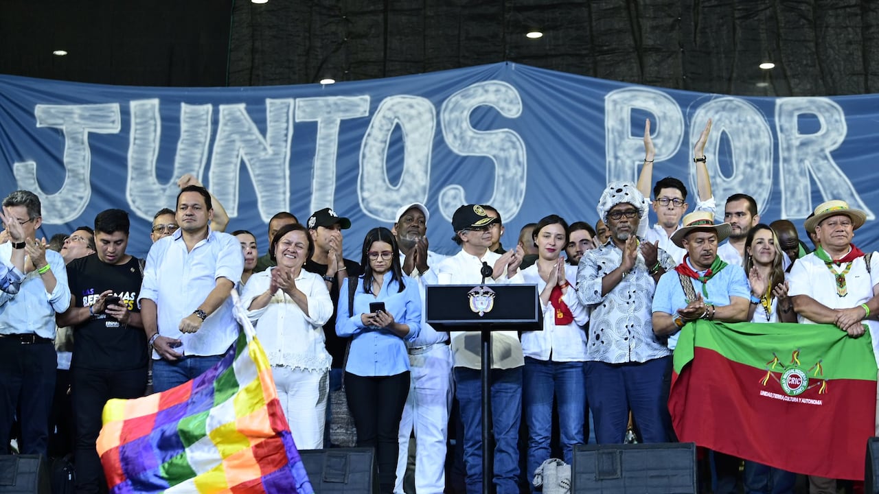 Petro estuvo en Cali.