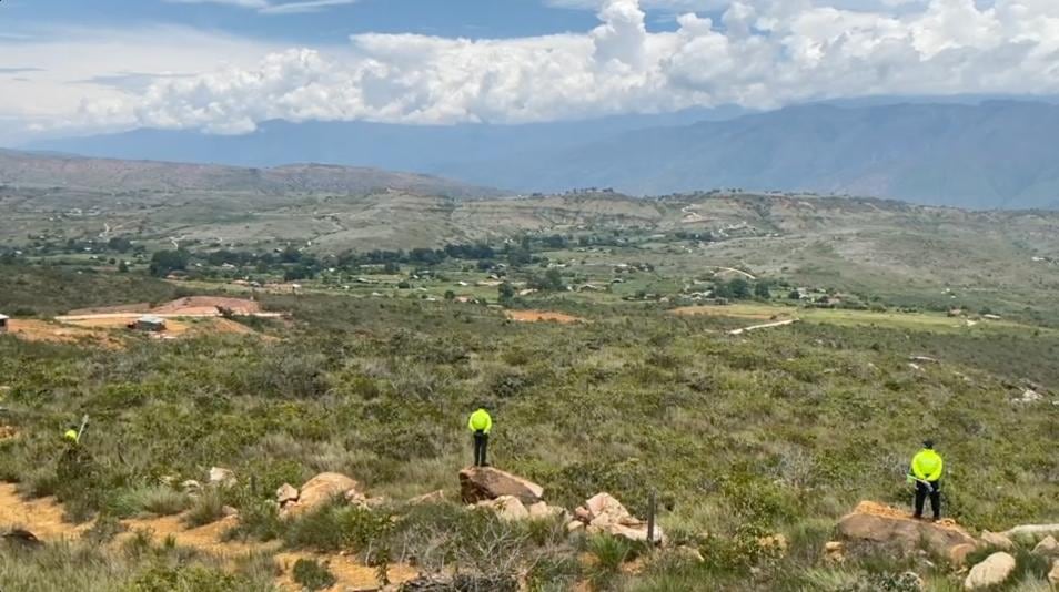Tres lotes en La Mesa de Los Santos.
